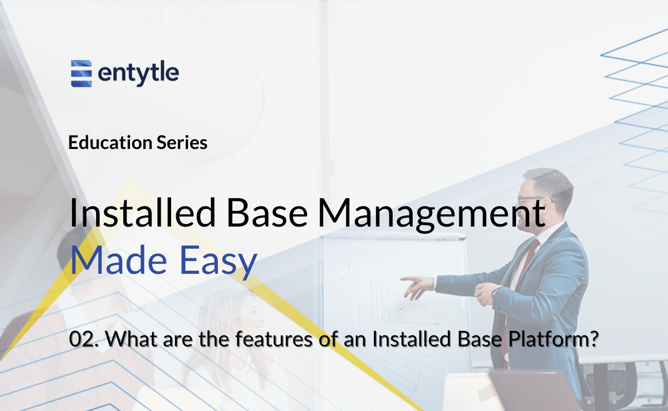 What are the features of an Installed Base Data Platform (IBDP)