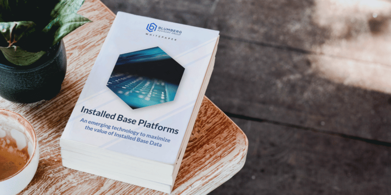 Installed Base Platform: An emerging technology to maximize the Value of Installed Base Data