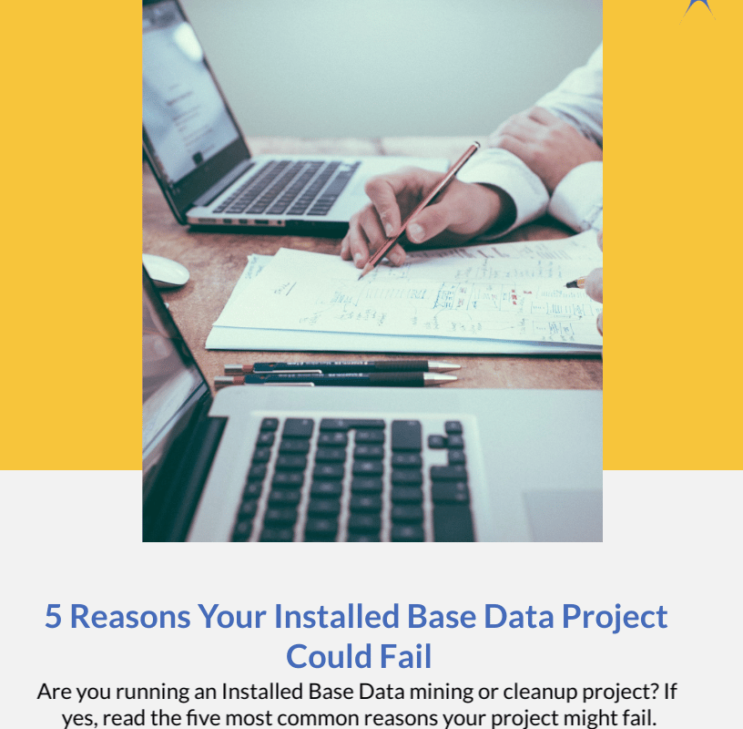 5 reasons why your Installed Base management projects can fail