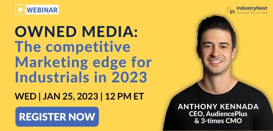 Owned Media – The competitive marketing edge for Industrials in 2023