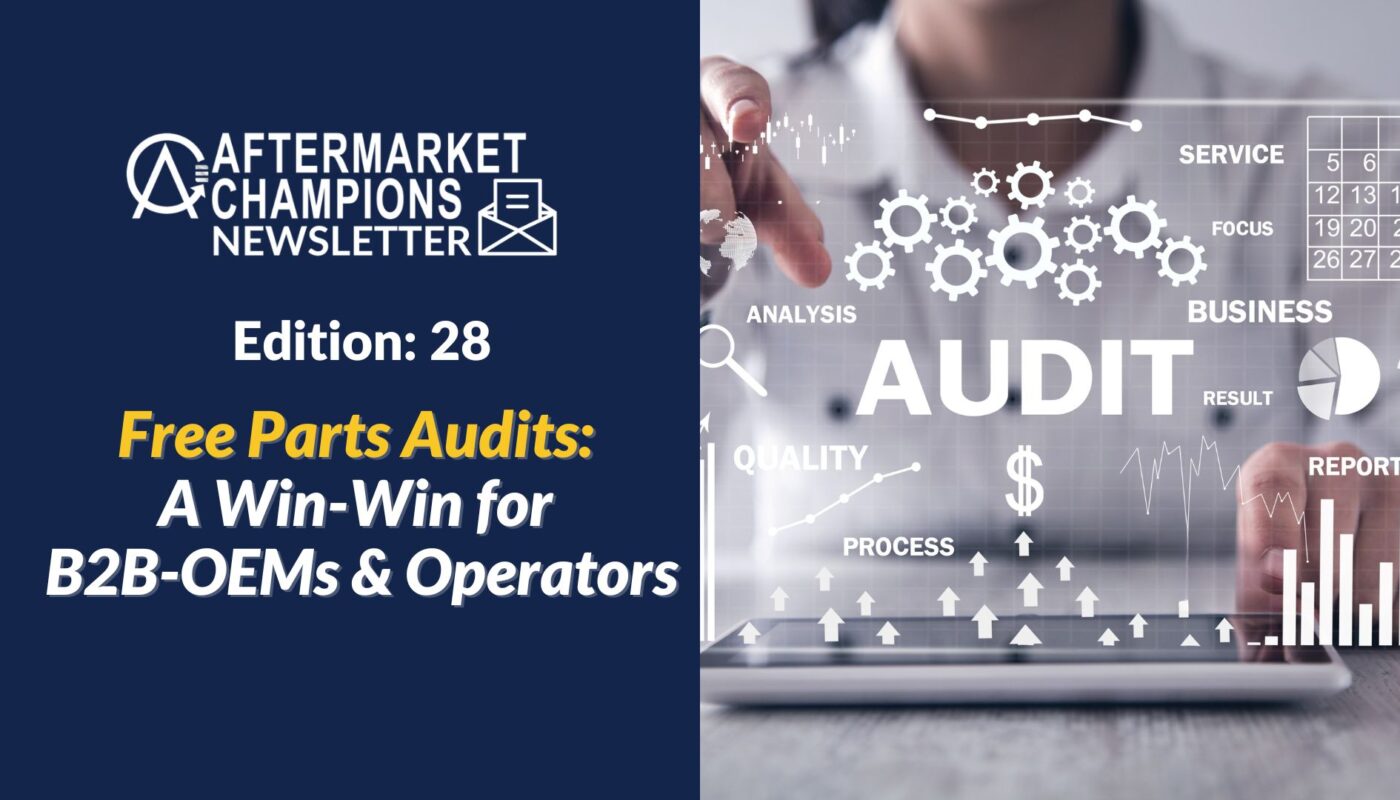 Free Parts Audit B2B OEMs