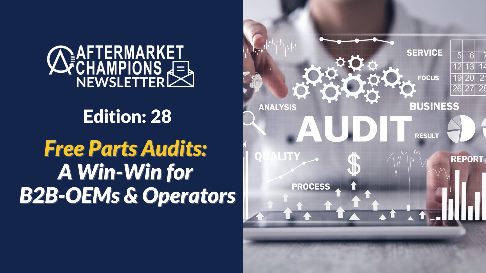 Free Parts Audit B2B OEMs