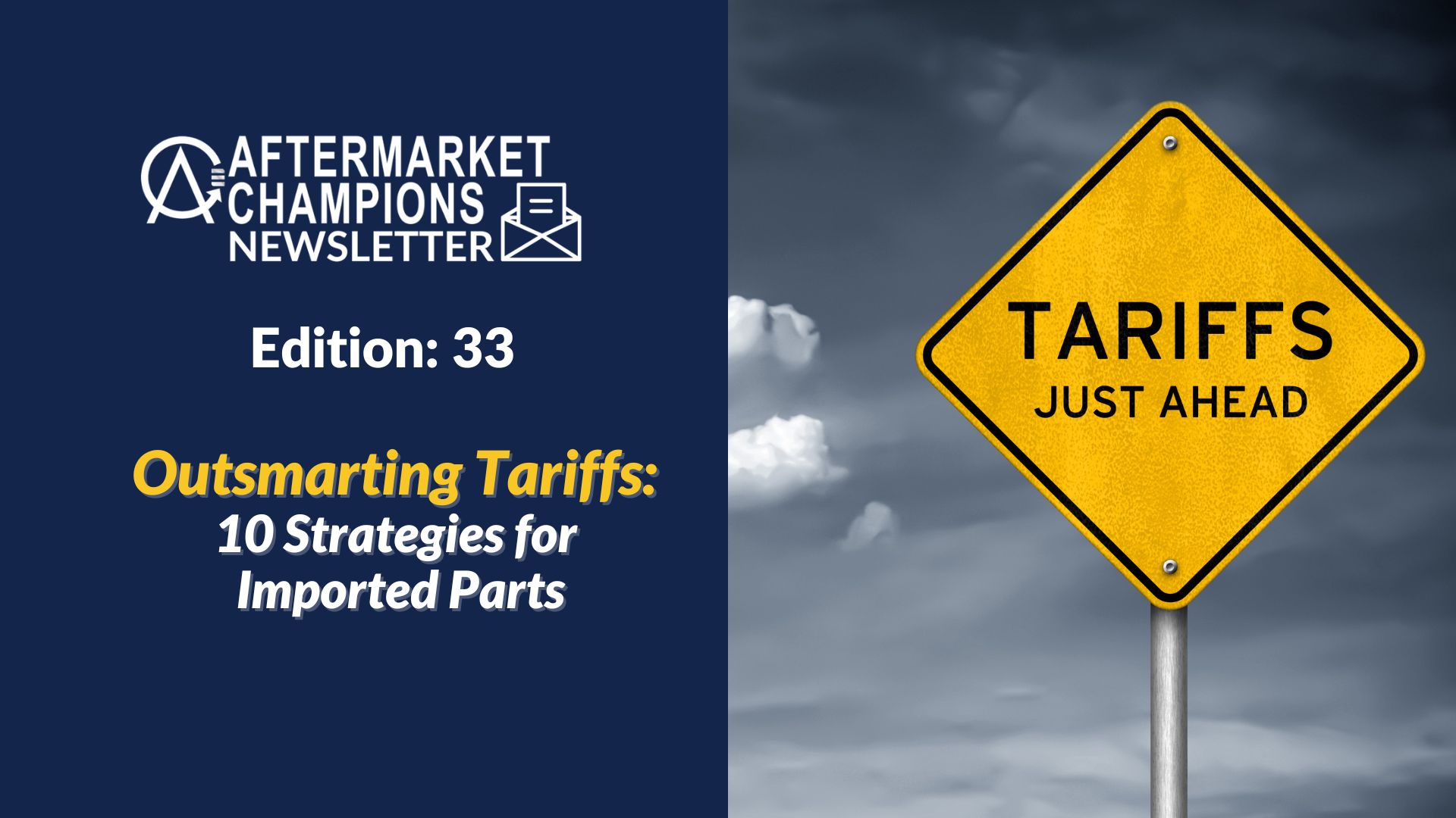 tariffs imported parts