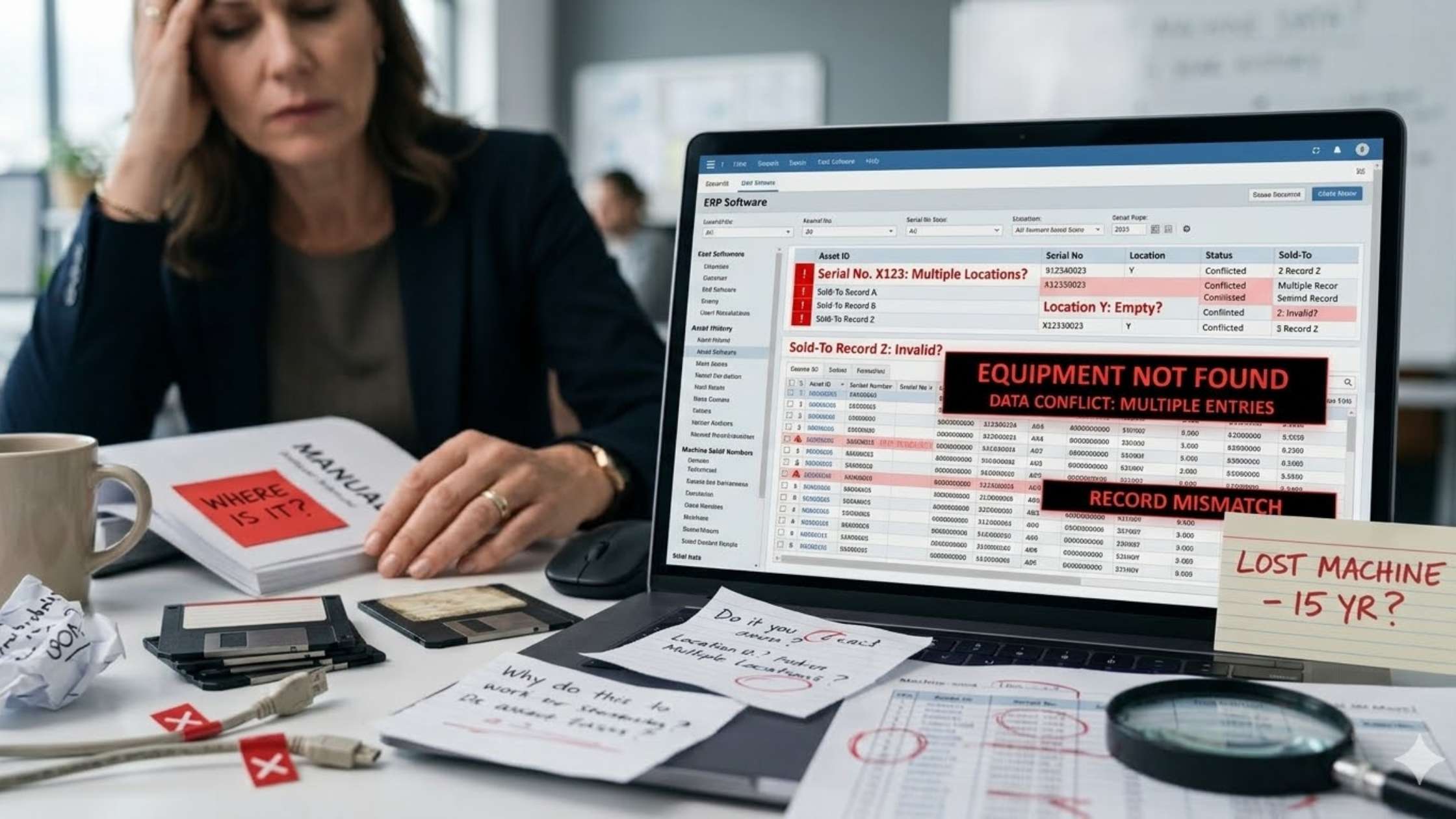 where is the equipment?